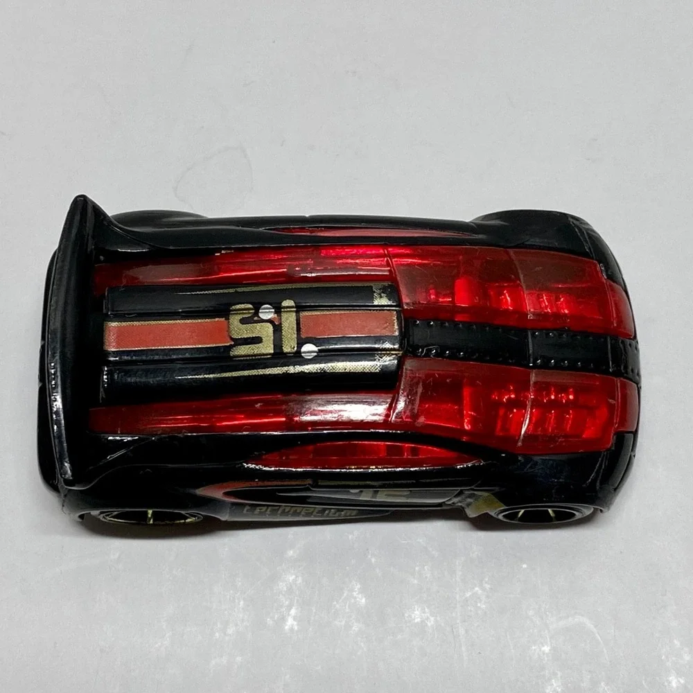 Hot Wheels AcceleRacers Technetium Black Red 1/64 Die-cast HW Car Rare GUC